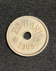 Moneda 20 bani 1905