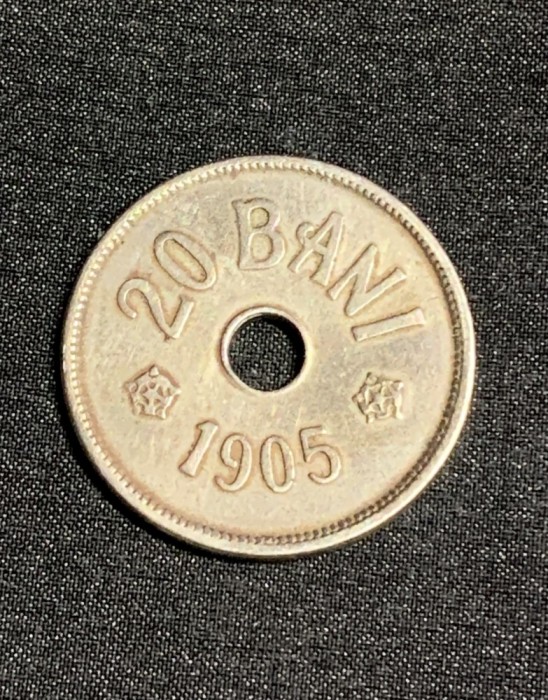 Moneda 20 bani 1905