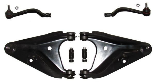 Kit brate suspensie / directie Dacia Logan I (09.2004 - 12.2012) - 6 piese QWP WSS1006