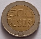 Columbia, 500 Pesos 2008, America Centrala si de Sud
