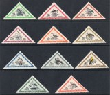 UNGARIA 1952, Fauna, Pasari, serie neuzata, MNH