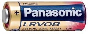 Baterie Panasonic LRV08, A23, 23A, E23A, 12v, Alkalina, Blister cu 1 buc. foto