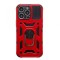 Husa de protectie Flippy compatibila cu Apple iPhone 13 Pro Defender Model 4 cu suport,Rosu