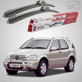 Cumpara ieftin Ștergătoare Mercedes-Benz Clasa M W163 1998-2005 | Set Față Flat &ndash; TeamCar&reg;
