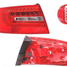 Stop spate lampa Audi A4/S4 (B8), 11.2011-12.2015 Model Avant, spate, Stanga, partea exterioara; LED+W16W; fara suport bec, DEPO