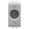 Priza TV de trecere 1M Gewiss Chorus bej satinat MAT GW13362