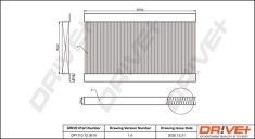Dr!ve+ DP1110.12.0014 Filtru, aer habitaclu