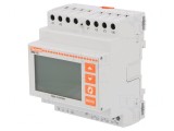 Aparat măsură parametri rețea LCD DMG 210 pentru șină DIN