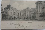 Carte postala, Bucuresti Ministerul Domeniilor, 1900