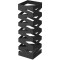 SONGMICS Suport metalic pentru umbrele, cu carlige si tava de picurare, 15x15x49cm, negru Household NewTrend