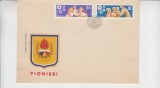 C12 - FDC Romania - Pionieri - LP674 - 1968, Romania de la 1950, Oameni