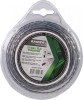 Fir Motocoasa Raider Garden Tools 2.4mm x 15m Patrat Rasucit Transparent, Taiere Eficienta, Durabil