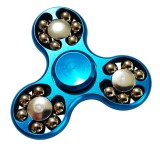 Cumpara ieftin Spinner Blue Metallic Storm, din aluminiu , 7 cm, 47SP
