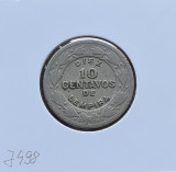 Honduras 10 centavos 1956, America Centrala si de Sud