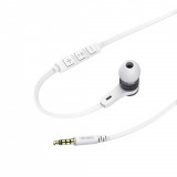 Casti Audio Hama Intense In-Ear Microfon Cablu Plat Alb/Gri 42506811