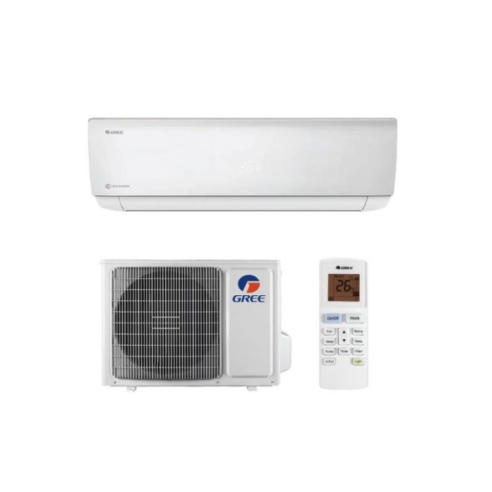 Aparat de aer conditionat Gree Bora A4 Silver, GWH18AAD-K6DNA4E, 18000 BTU, A++, Auto-restart, Auto diagnoza, Blocare de siguranta, Buton Turbo, Alb