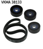 Set curea transmisie cu caneluri Mercedes A-Class, B Class Sports Motor A 160 CDI, A 180 CDI, A 200 CDI, A 200 CDI, lungime 1745 mm, 17.8 mm, OE