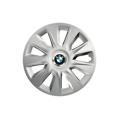 Set 4 capace roti Cu Inel Cromat Stratos R16 Compatibil Cu BMW foto