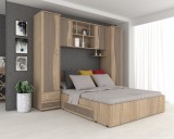 Dormitor Tineret, Sonoma+Truffe 227x51 205x200 cm, MP