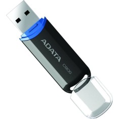 MEMORIE USB 2.0 ADATA 32 GB, cu capac, carcasa plastic, negru, &quot;AC906-32G-RBK&quot; (timbru verde 0.03 lei)