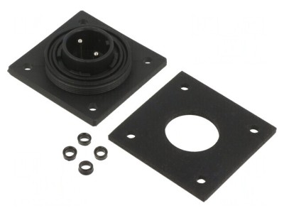 Conector Circular Soclu Tată 2 PIN Buccaneer IP68 foto