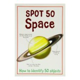Ghid pentru Copii Preșcolari 'Spot 50 space': 50 Intrări, Ilustrații Color, Fișă Informativă, Ghid de Identificare