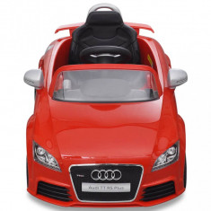 Masinuta pentru copii Audi TT RS, cu telecomanda, rosu