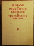 I. Pervain, A. Ciurdariu, A. Sasu - Romanii in periodicele germane din Transilv.