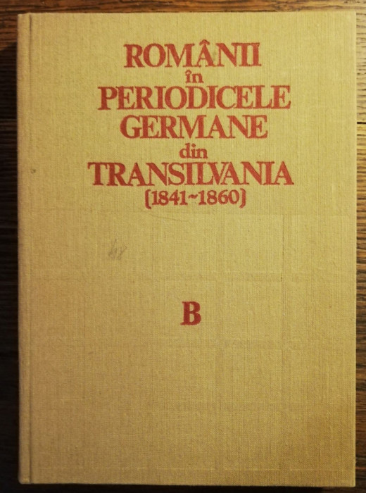 I. Pervain, A. Ciurdariu, A. Sasu - Romanii in periodicele germane din Transilv.