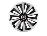 Cumpara ieftin Set 4 capace roti Fox Gri-Negru R14 pentru gama auto Chevrolet, Autohelix MSA