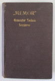 &#039;&#039; MEMOR &#039;&#039; , MEMORATOR TEHNIC de INGINER D. LEFTER , 1927