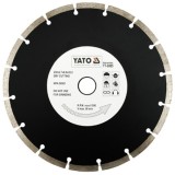 Yato YT-6005 - Disc diamantat de taiere segmentat 230x22.2x2.7 mm taiere uscata
