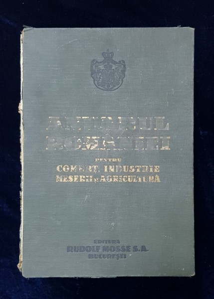 ANUARUL ROMANIEI PENTRU COMERT , INDUSTRIE , MESERII SI AGRICULTURA , 1927