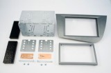 Rama Radio 2DIN Seat Leon (2005-2009) Gri Metalic, Adaptor Auto LHD