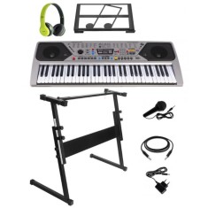 Orga electronica copii 61 clape +Stativ reglabil +Casti +Microf, USB
