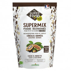 Supermix pentru micul dejun cu alune si cacao bio, 350g, Germline