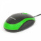 Mouse optic USB 1200dpi verde Omega OM06VGN