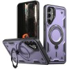 Husa military armour cu inel metalic, ALC MOBILE, compatibila cu Samsung Galaxy A26, Mov