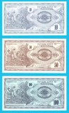 Macedonia SET 3x (pick 1+3+4) 10+50+100 Denari 1992 UNC; Makedonium