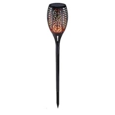 Lampa Solara FOXMAG24, in Forma de Torta, pentru Gradina, Balcon, Neagra