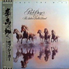Vinil "Japan Press" Bob Seger & The Silver Bullet Band – Against The Wind (EX)