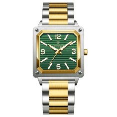 Poedagar Casual Fashion Indici Luminosi Otel Argintiu Verde