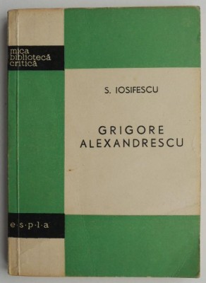 Grigore Alexandrescu &amp;ndash; S. Iosifescu foto