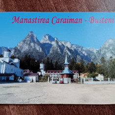 M3 C3 - Magnet frigider - tematica turism Manastirea Caraiman Busteni Romania 62
