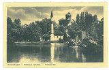 4112 - BUCURESTI, Carol Park, Mosque, Romania - old postcard - unused