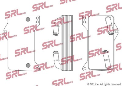 Radiator racire ulei motor, termoflot Audi A3, A4, A5, A6, A7, Q2, Q3, Q5; Porsche Macan; Seat Alhambra, Ateca, Leon; Skoda Kamiq, Karoq, Kodiaq, foto