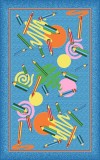 Covor Modern PentruCopii, Print, Diverse Dimensiuni, Multicolor - 100x160
