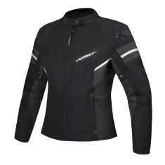 Geaca (jacheta) motociclete femei Racing/Roadster Ixon All season model Ilana Evo LS culoare: negru/antracit/argintiu, M