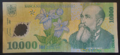 Bancnota 10000 LEI - ROMANIA, anul 2000 *cod 926 - circulata foto