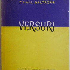 Versuri – Camil Baltazar (coperta putin uzata)